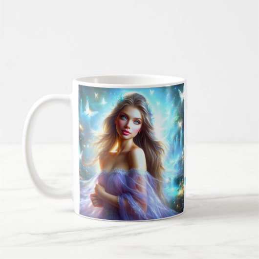 Savoure l’instant présent, superbe tasse コーヒーマグカップ (左)