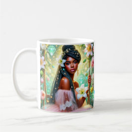 Savoure le bonheur de chaque jour, belle tasse コーヒーマグカップ