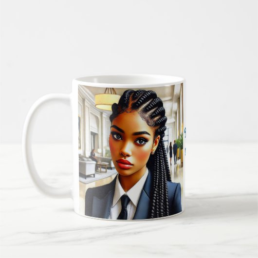 - Savoure le plaisir de chaque jour コーヒーマグカップ (左)