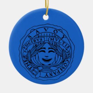 Savoy ceramic ornament blue セラミックオーナメント