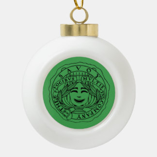 Savoy ceramic ornament round ball セラミックボールオーナメント