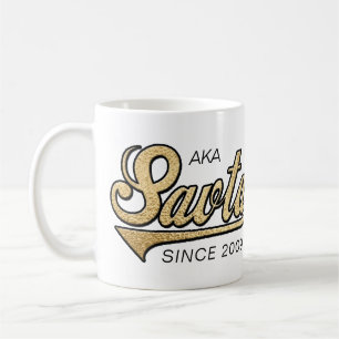 Savta/ヘブライのおじいちゃんMug「AKA Savta Since...」 コーヒーマグカップ