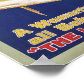 Sawヴィンテージ素晴らし魔法法で～をカーター ポスター (角)