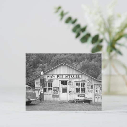 Saw Pit Store, 1940 ポストカード (スタンド正面)