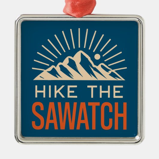 Sawatch Range サン バースト メタルオーナメント (正面)