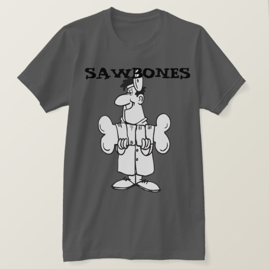 Sawbones Tシャツ (デザイン正面)