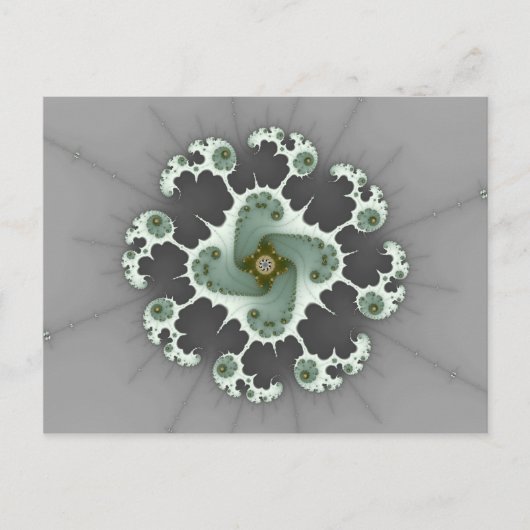 Sawheel – フラクタル葉書 ポストカード (正面)