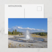 Sawmill Geyser, Yellowstone National Park ポストカード (正面/裏面)