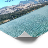 Sawtooth国立森林アイダホ ポスター (角)