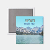 Sawtooth国立森林アイダホ マグネット (正面/裏面)