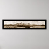 Sawtooth Mountains Stanley ID写真1936 ポスター (正面)