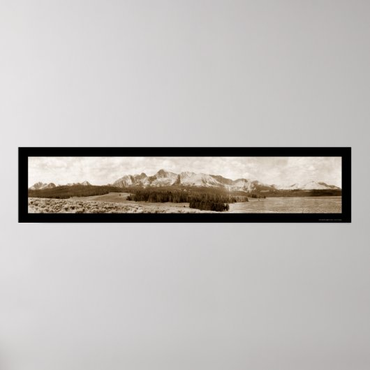 Sawtooth Mountains Stanley ID写真1936 ポスター (正面)