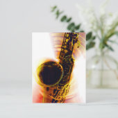 Saxスピン1 ポストカード (スタンド正面)