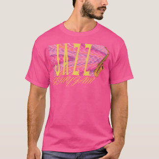 SaxプレイヤーJazzは私のジャムサックスクールジャズMus Tシャツ