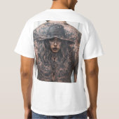 "Saxi Serenade:スタイルTシャツの溝" Tシャツ (裏面)