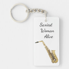 Saxiest Saxophone Keychain キーホルダー
