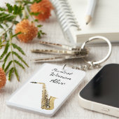 Saxiest Saxophone Keychain キーホルダー (正面右)