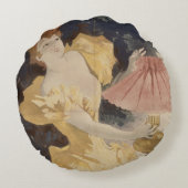 Saxoleineのフランスの1890年代 ラウンドクッション (裏面)