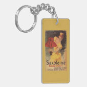 Saxoleineランプの油の赤のランプのかさ キーホルダー (正面左)