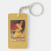 Saxoleineランプの油の赤のランプのかさ キーホルダー (裏面)