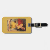 Saxoleineランプの油の赤のランプのかさ ラゲッジタグ (正面横)