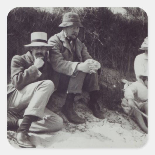 Saxon Sydney Turner、Clive Bell、Julian スクエアシール (正面)