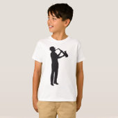 saxophon tシャツ (正面フル)