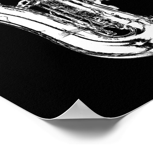 Saxophone ポスター (角)