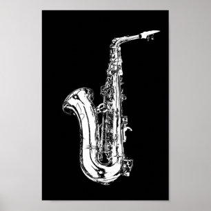 Saxophone ポスター