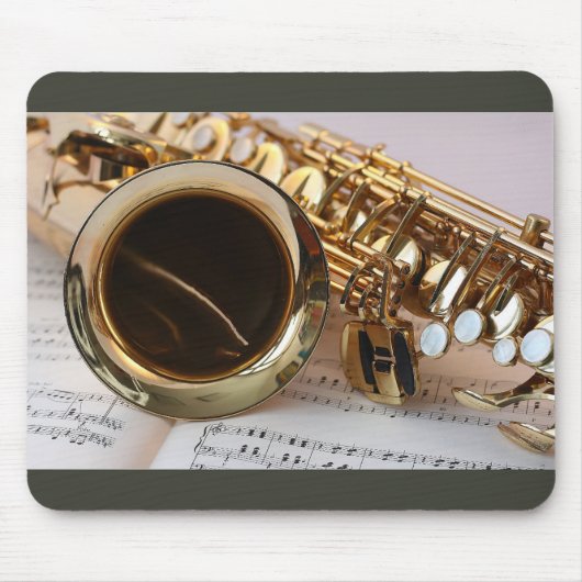 Saxophone マウスパッド (正面)