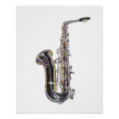 saxophone-edges.png ポスター (正面)