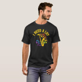 Saxophone For Men Women Reed Instrument Tシャツ (正面フル)