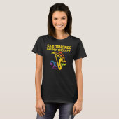 Saxophone For Men Women Reed Instrument Tシャツ (正面フル)