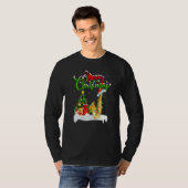 Saxophone Music  Xmas Decorations Saxophone Christ Tシャツ (正面フル)