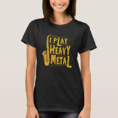 Saxophone Player  For Teens  For Saxophone Players Tシャツ (正面)