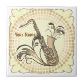 Saxophone Rhythm  タイル (正面)