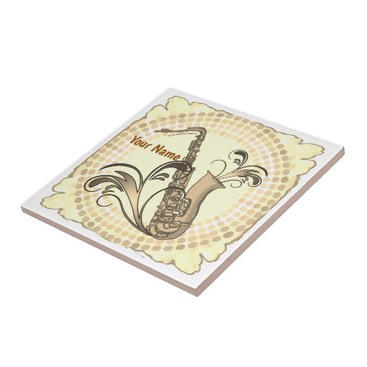 Saxophone Rhythm  タイル (側面)