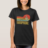 Saxophone Saxaphone Player Music Jazz Tenor  2 Tシャツ (正面)
