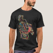 Saxophone Saxophone Player And Musician Tシャツ (正面)