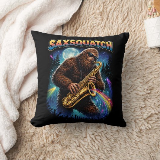 Saxsquatch クッション (ブランケット)