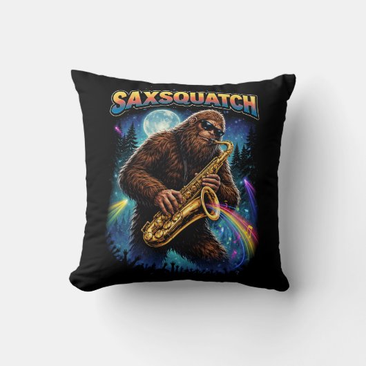 Saxsquatch クッション (正面)