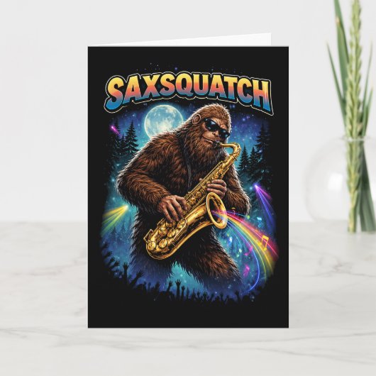Saxsquatch シーズンカード (正面)