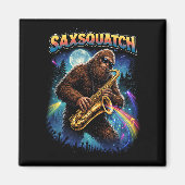 Saxsquatch マグネット (正面)