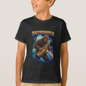 Saxsquatch Tシャツ (正面)