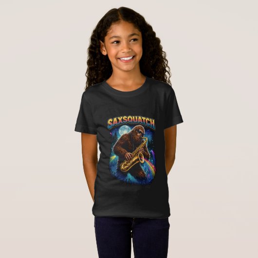 Saxsquatch Tシャツ (正面フル)