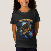 Saxsquatch Tシャツ (正面)