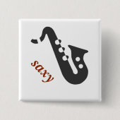 saxy 缶バッジ (正面)