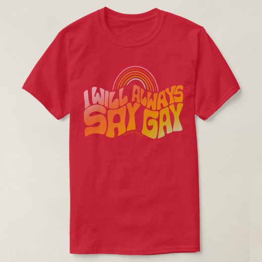 Sayゲイ Tシャツ (デザイン正面)