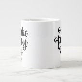 Say専門祈マグの仕やる気を起こさせる事 ジャンボコーヒーマグカップ (正面)