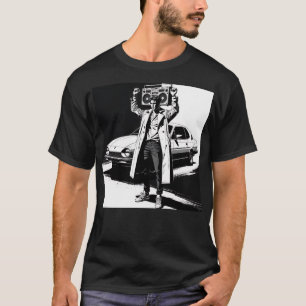 Say Anything – 白いステンシル Tシャツ